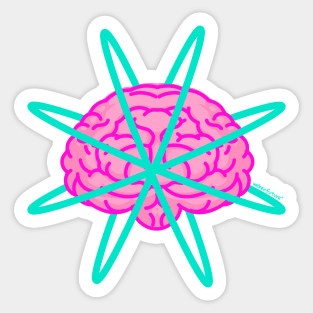 Brain Blast Sticker